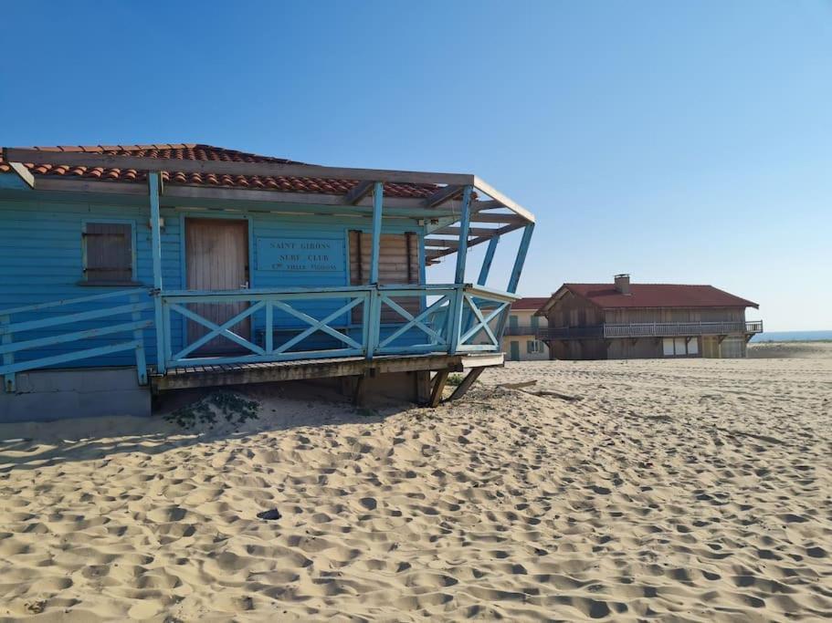 Superbe Studio A 8Mn En Voiture De La Plage Linxe Εξωτερικό φωτογραφία